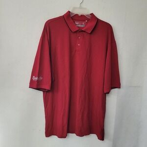 Cutter & Buck XXXL Nashville Music City Red Moisture Wicking Golf Polo Shirt